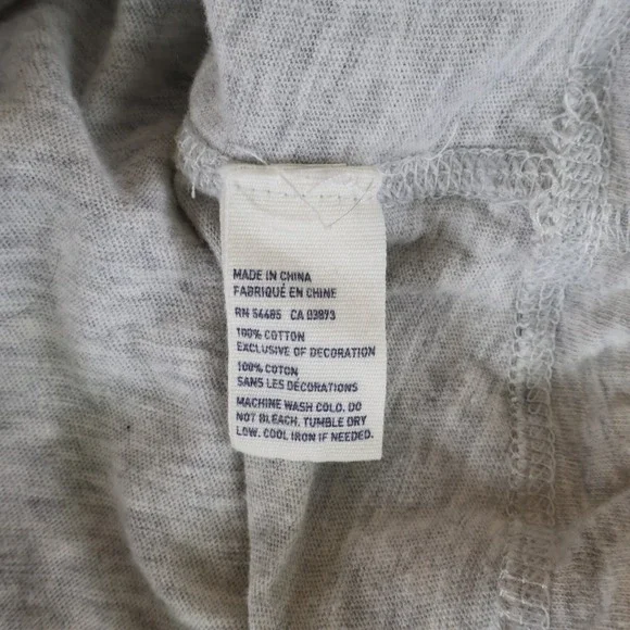 American Eagle Outfitters Sweatshirt Hooded Womens M Gray Heathered 100% Cotton - Picture 7 of 7